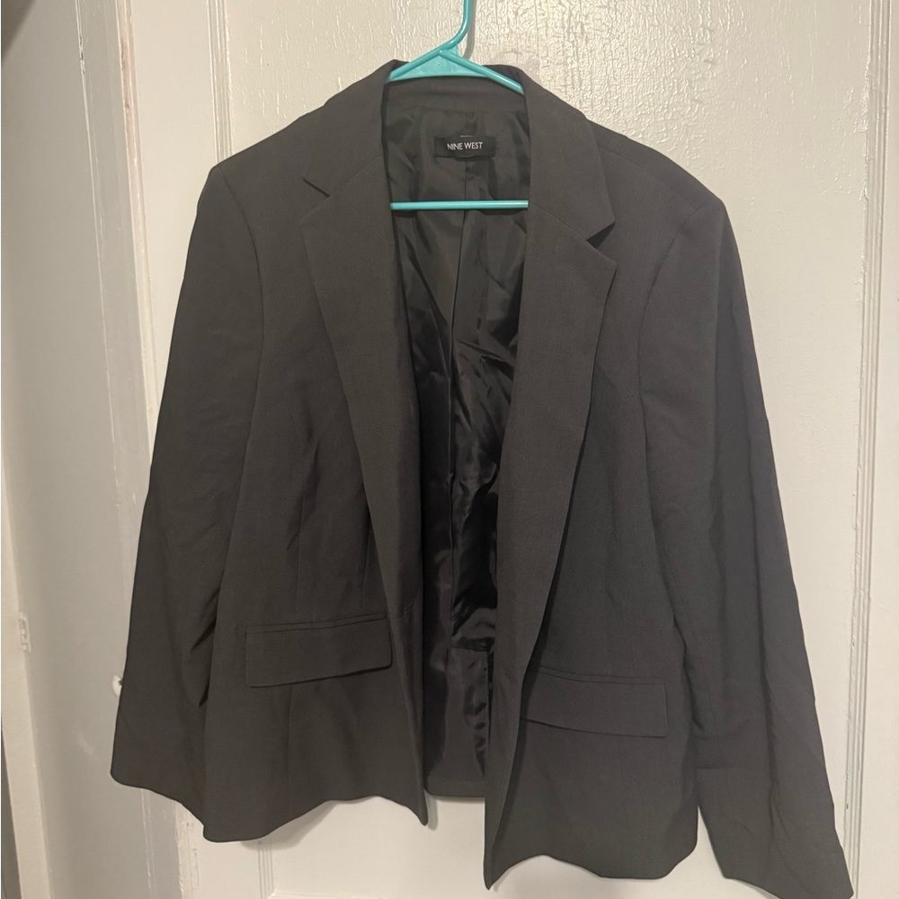 Nine West women's Charcoal Blazer